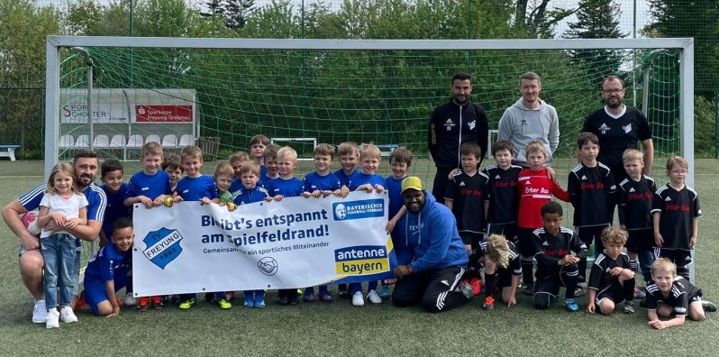 Fairplay auch am Spielfeldrand